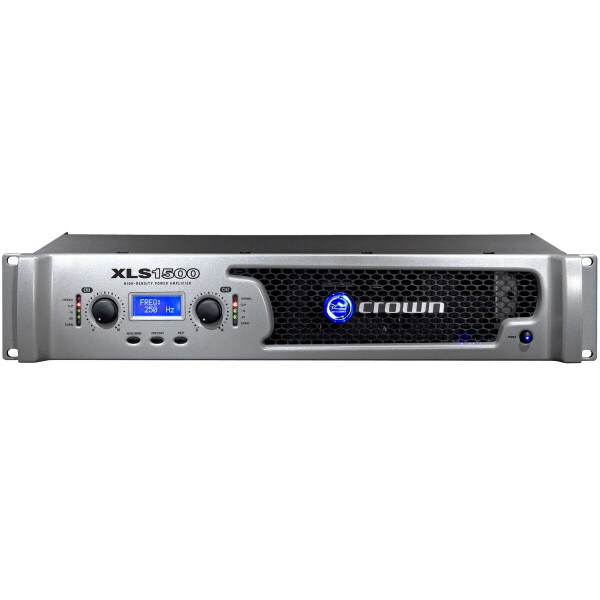 Main product image for Crown XLS 1500 Power Amplifier 2 x 525W at 4 Ohms 245-502